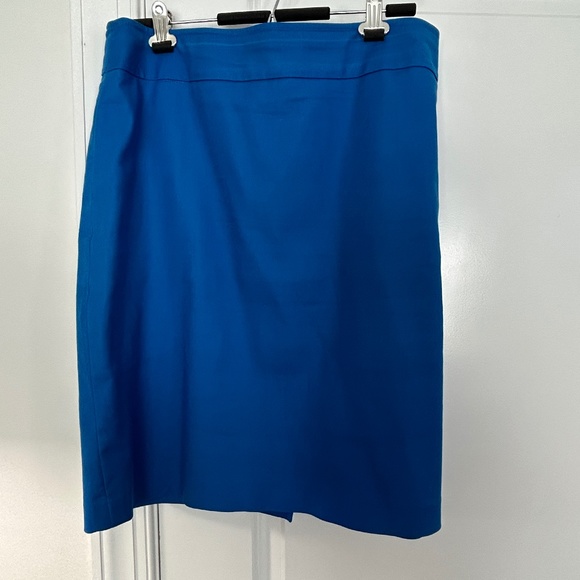 Ann Taylor Dresses & Skirts - Pretty Blue Ann Taylor Pencil Skirt